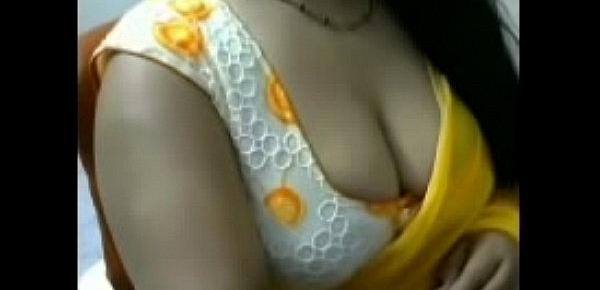  Horny big boobs Telugu aunty having fun - 2